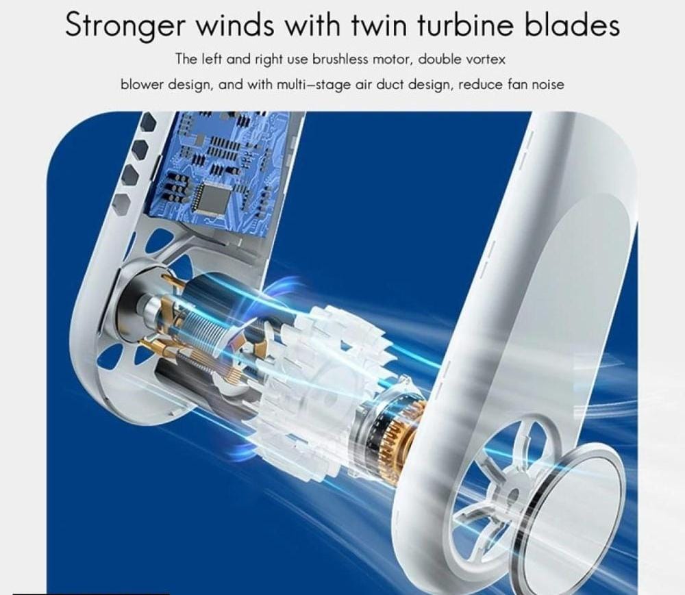 X5 Leafless Portable Neck Ban Fan
